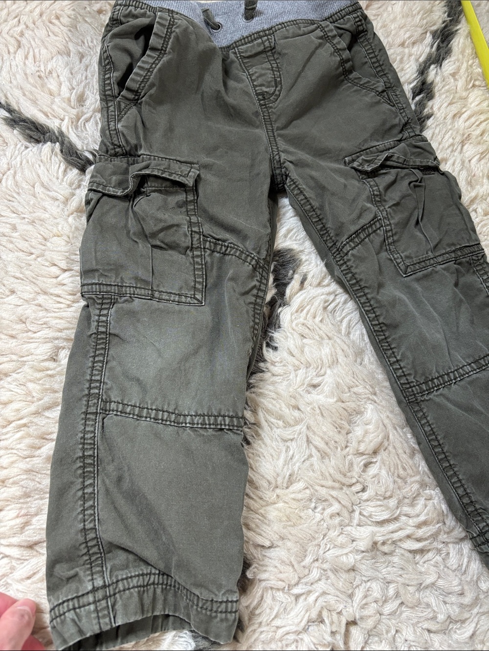 Hanna Andersson Cargo Pants with Knit Waist - Picture 15 of 17